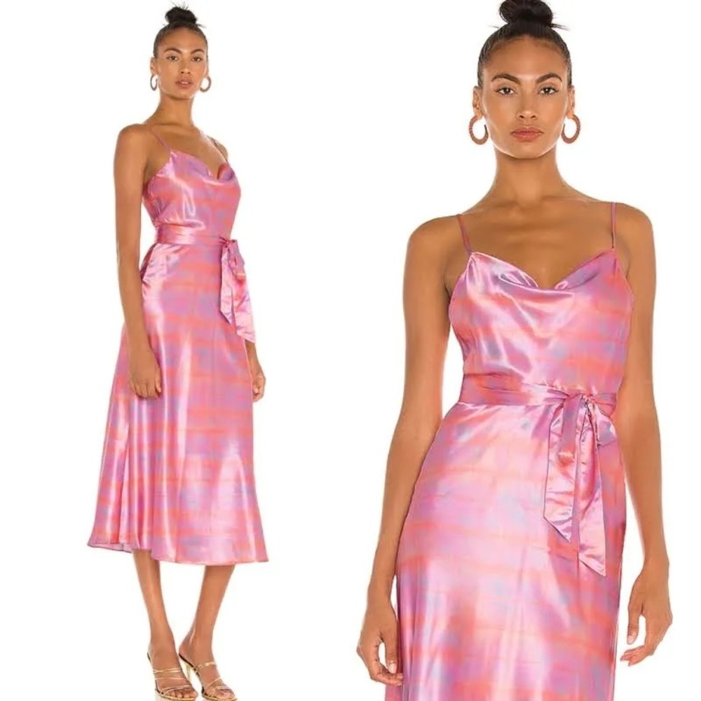 Likely Tie Dye Midi Dress